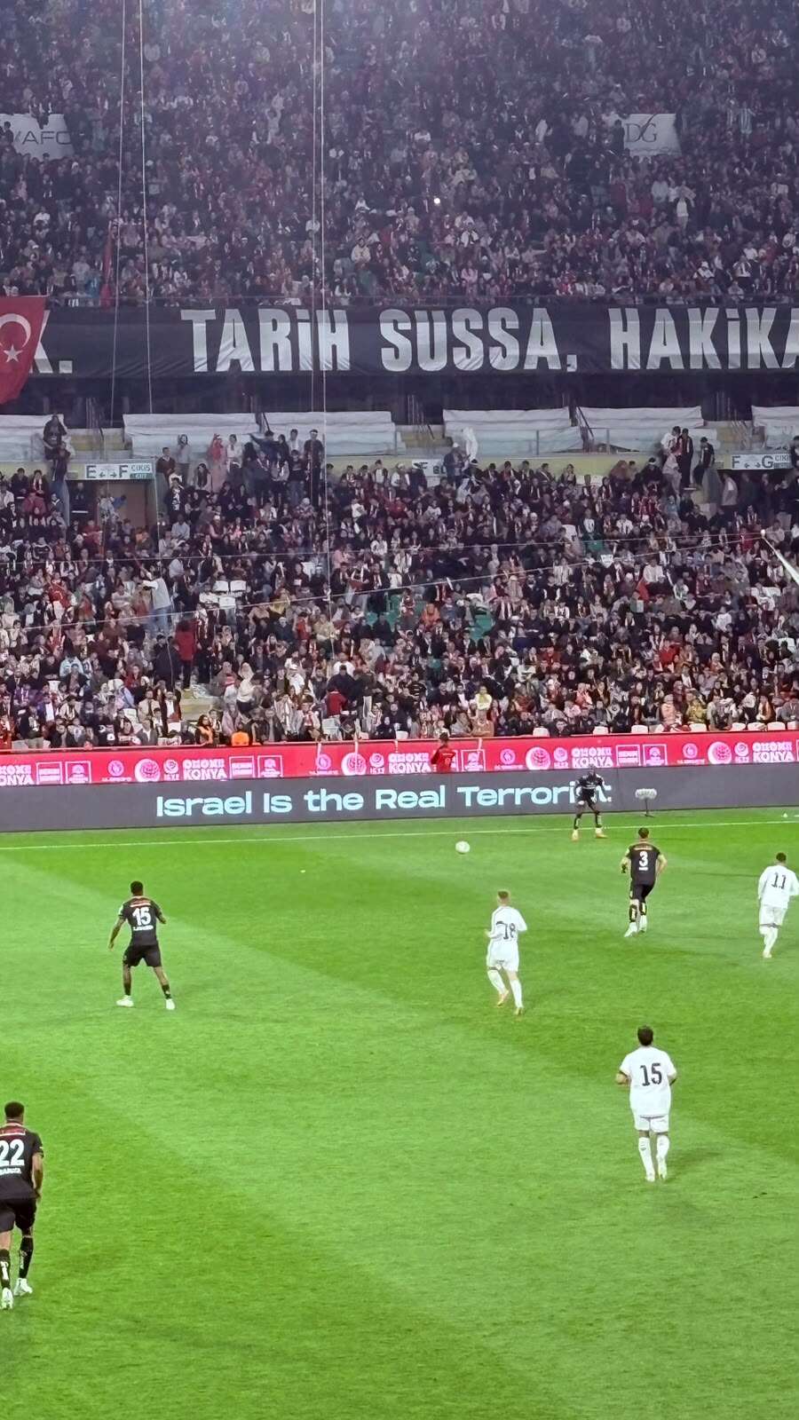 Konya’da tarihi gece! Kalpler Filistin için attı 43